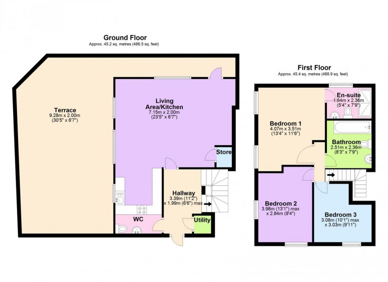 Floorplan for Highbury New Park, London