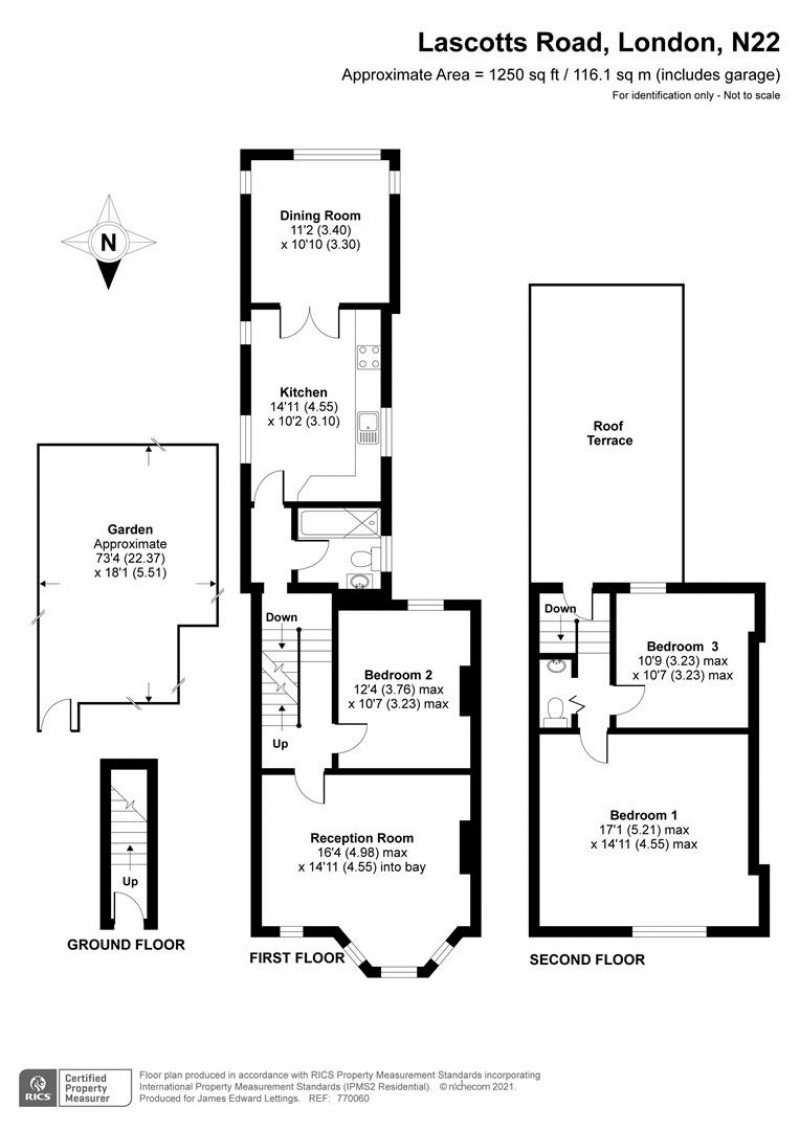 Floorplan for Lascotts Road, N22 8JG