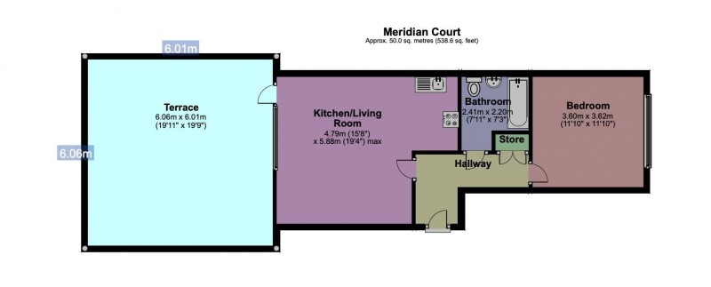 Floorplan for Meridian Court, SE16 4UF
